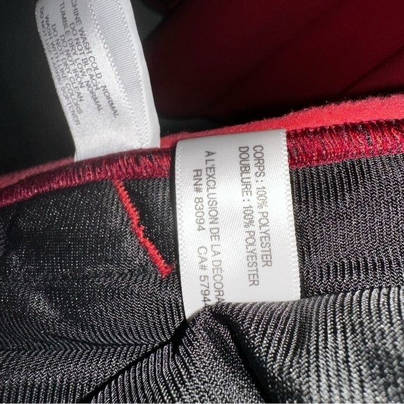 CUTTER AND BUCK Arizona Cardinals RED MAINSAIL full zip vest NWOT - Picture 4 of 13